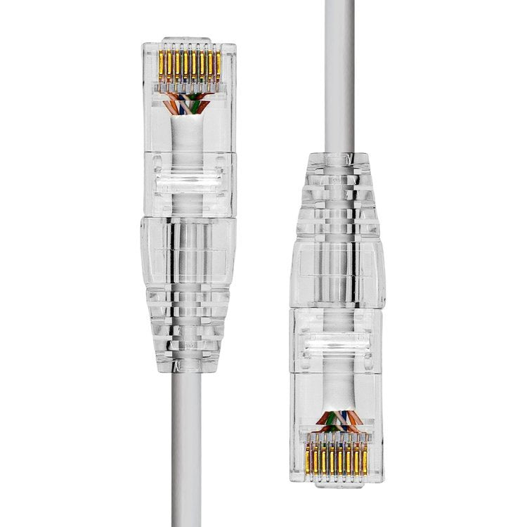Proxtend Slim U/Utp Cat6 Lszh Awg 28 Grey 0.75m