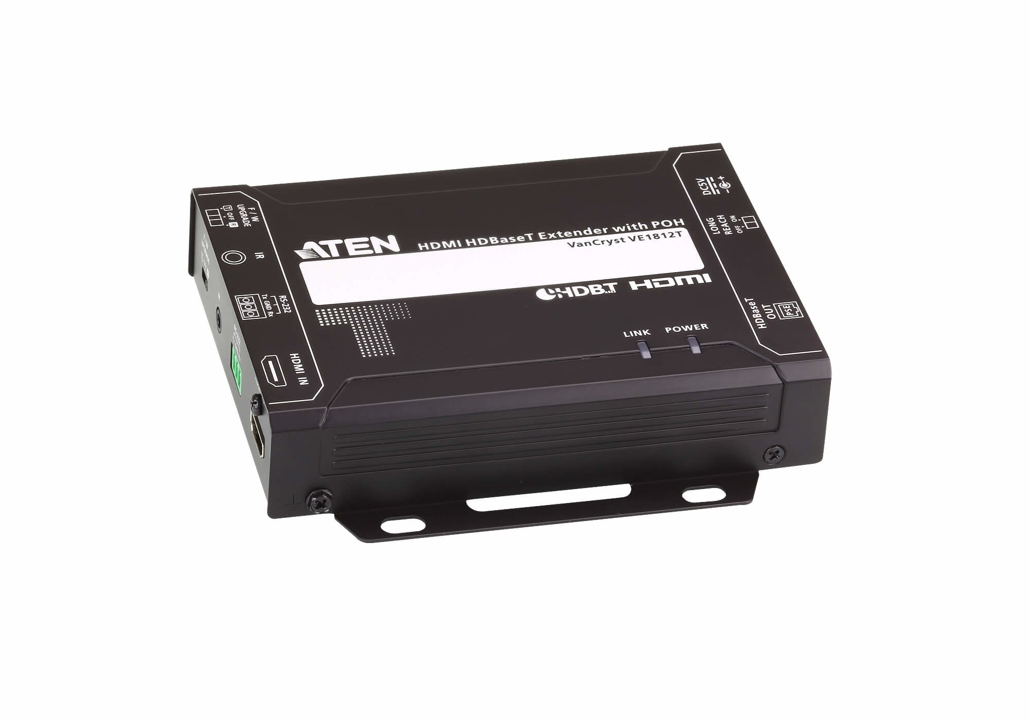 Aten Ve1812t Extensor Audio/Video Transmisor De Señales Av Negro