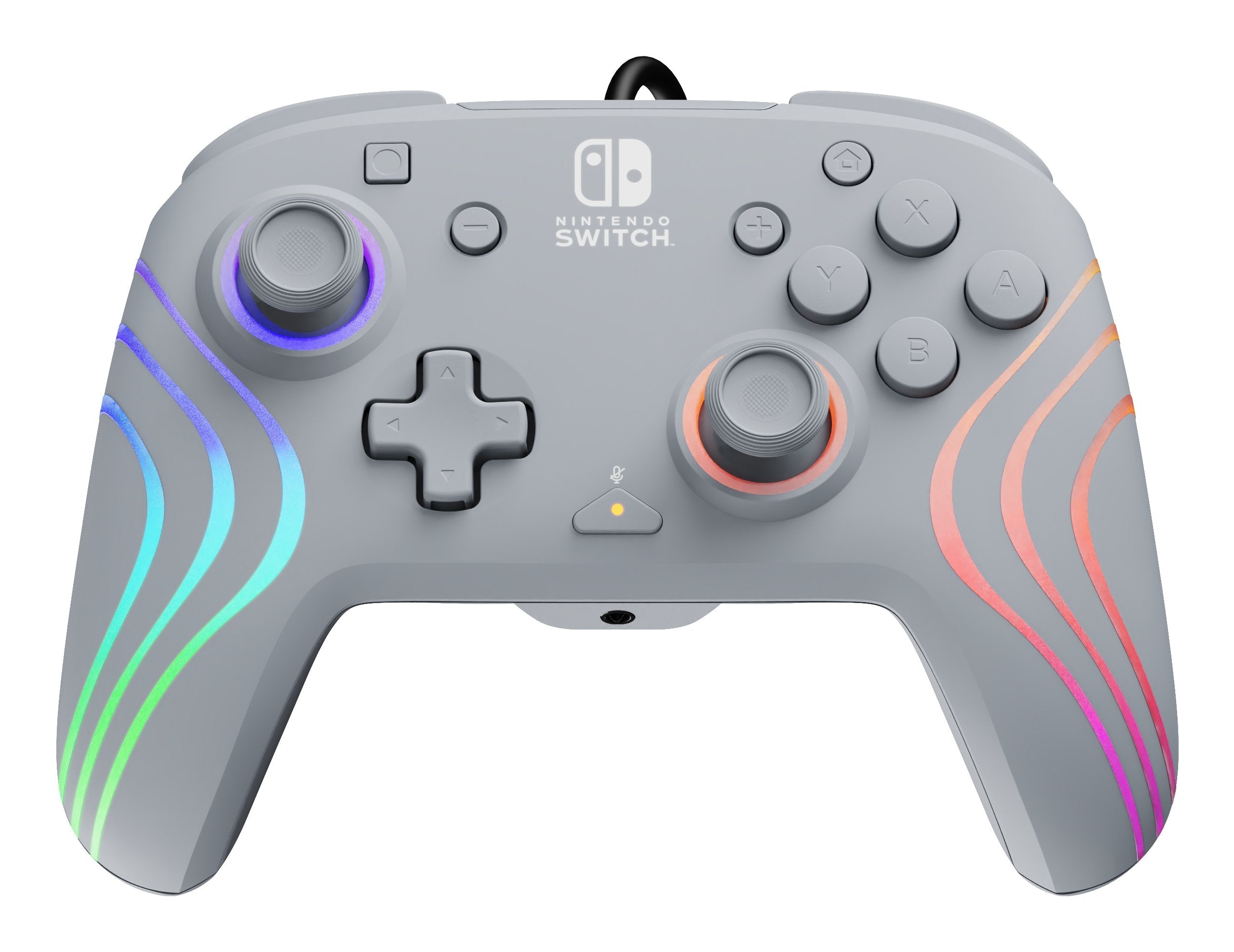 Pdp Afterglow Wave Wired, Gamepad Gris, Para Nintendo Switch 500-237-Ge