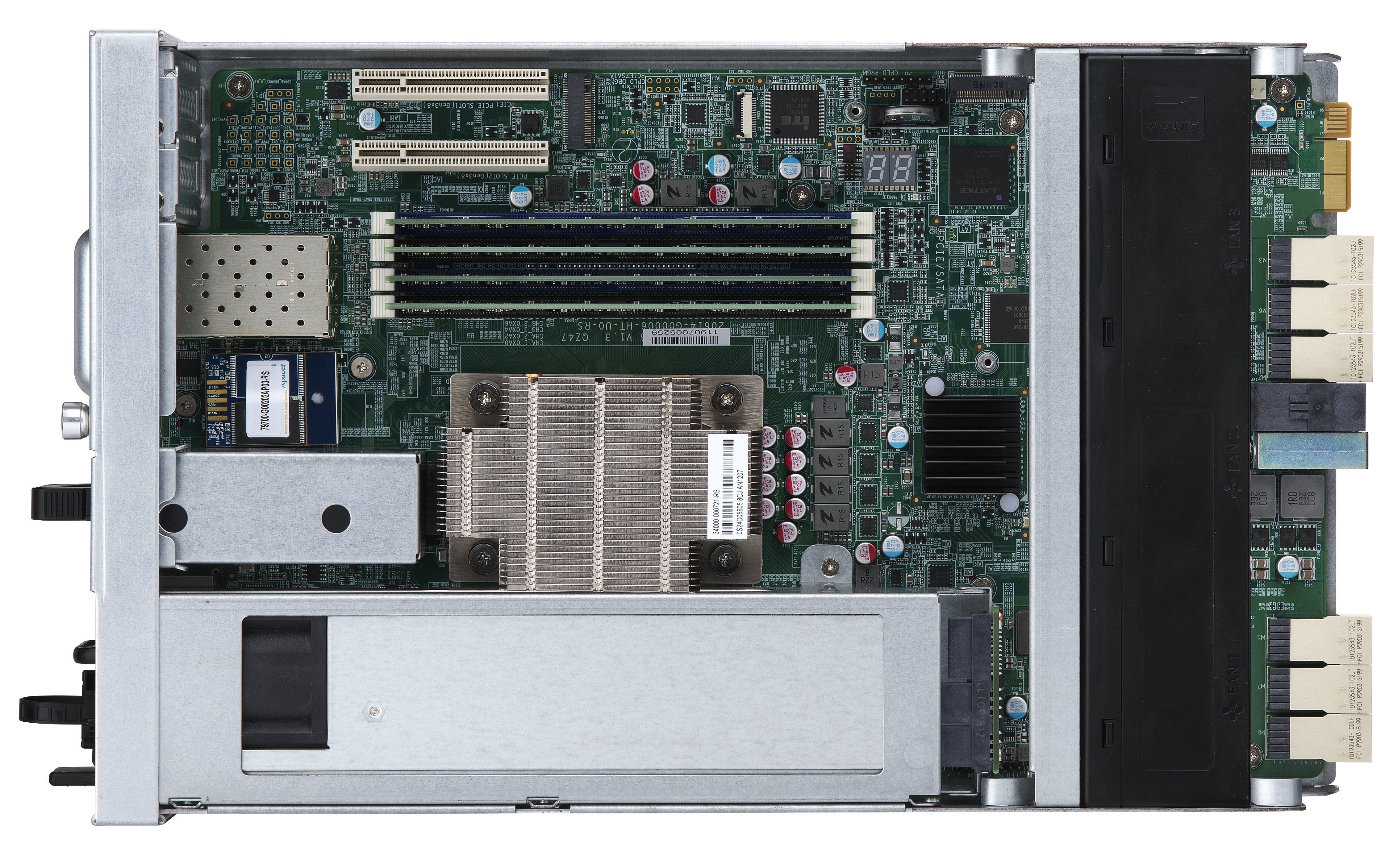 Qnap Es2486dc-2142it-128g 24-Bay Enterprise Zfs Nas Sas 12g 6g Xeon D-2142it 128gb Ram 7-Lan 4 Sfp+ 3 Rj45 For Each Controller