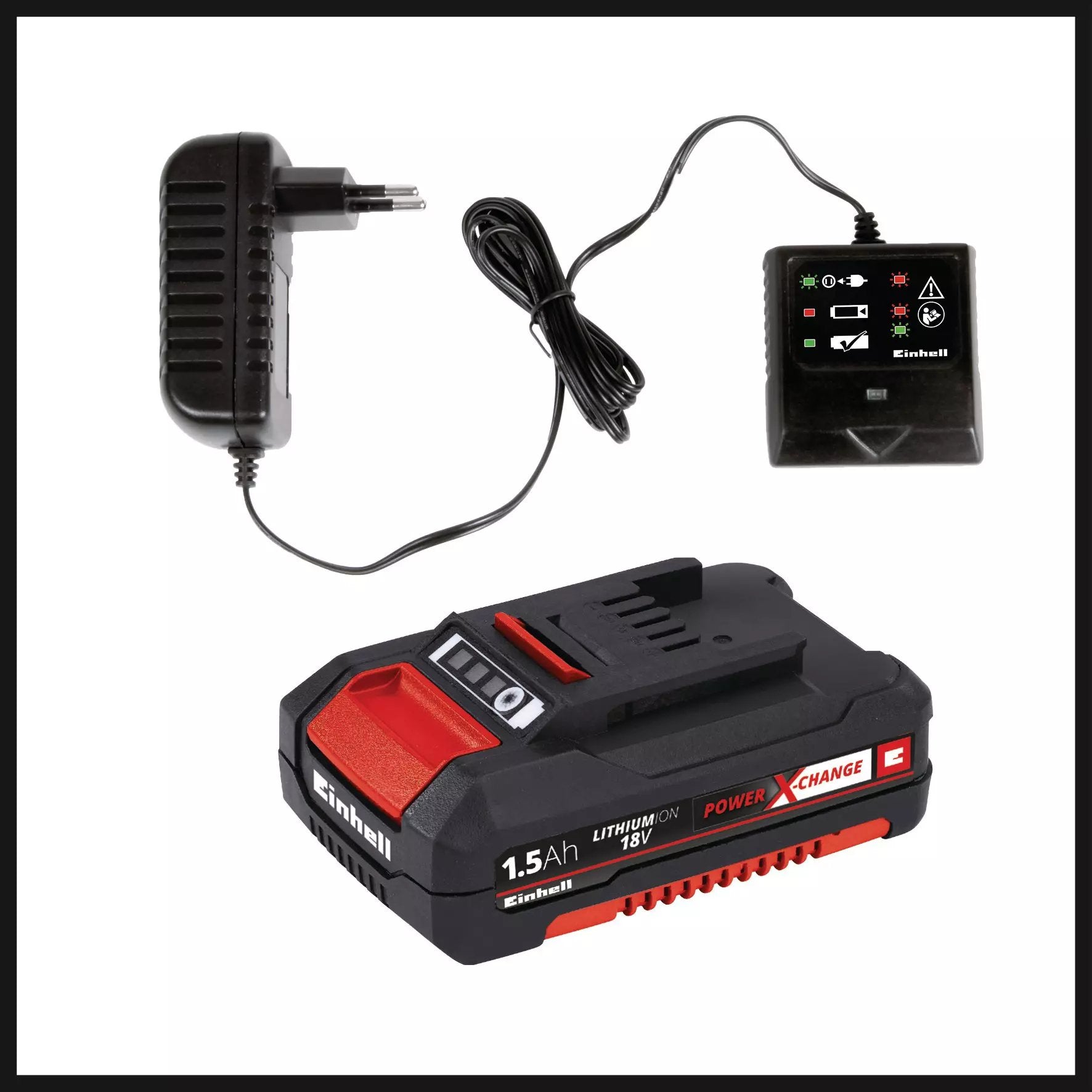 EAN 4006825626575 - Einhell GC-CT 18/24 Li P 24 cm Batería Negro, Rojo imagen 13