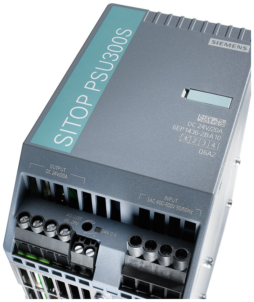 Siemens 6ep14362ba10 Sitop Psu300s 20a Geregelte Stromvers. Eing. 3p 400-500vac