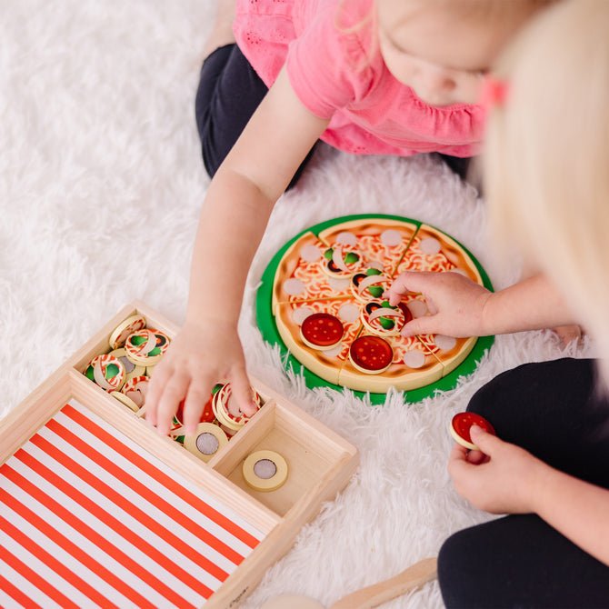 EAN 0681147005143 - Melissa & Doug Wooden Pizza Party imagen 8