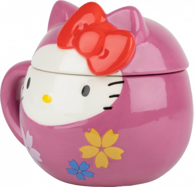 Taza 3d Konix Hello Kitty Daruma