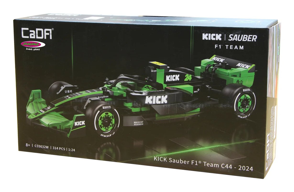 Jamara Kick Sauber F1 C44 1:24 Bricks Verde