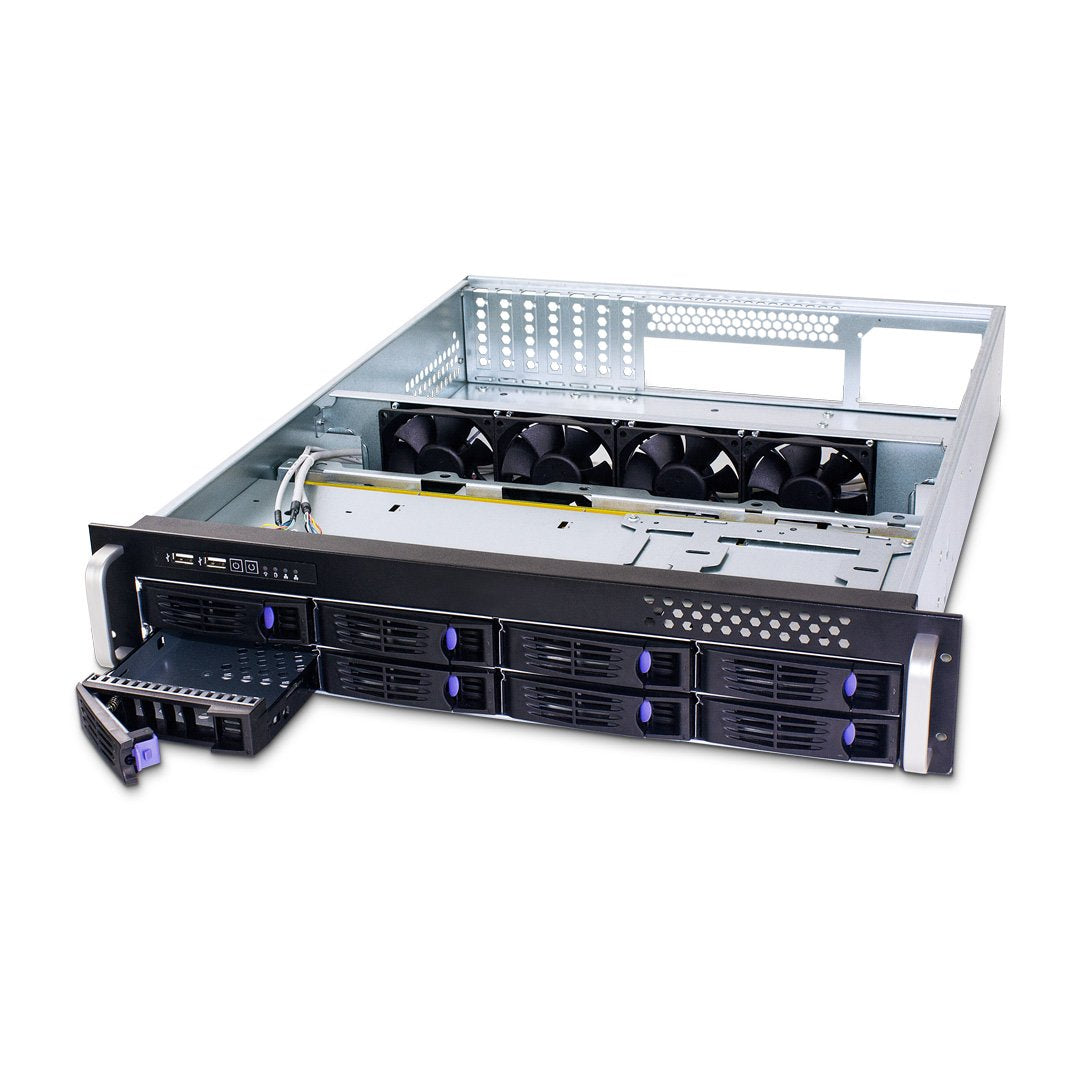 Fantec Src-2080x07-12g/6g 2he 8xsas&Sata (Ohne Netzteil)