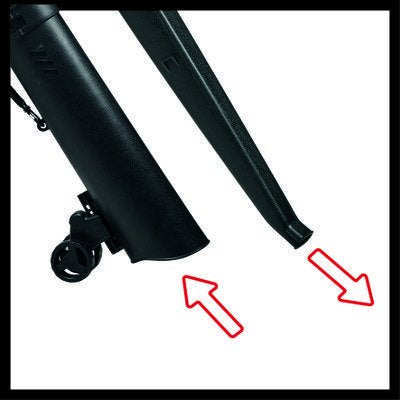 Einhell Aspirador Soplador De Hojas Inalámbrico Ge-Cl 36/230 Li E-Solo, 36volt (2x18v) 3433630