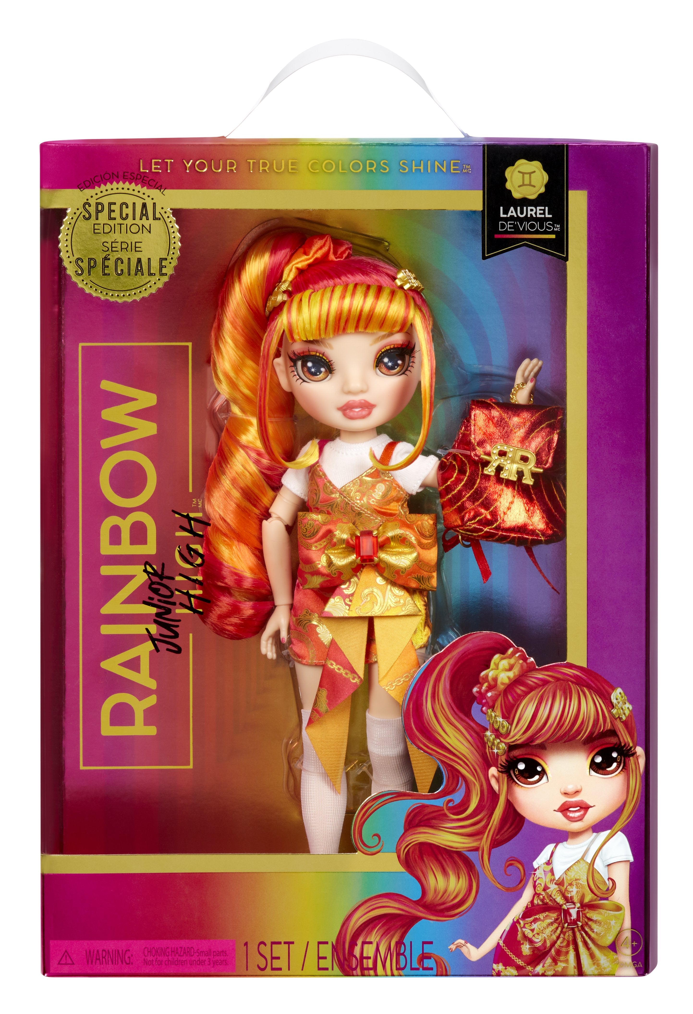 EAN 0035051590446 - Rainbow High Junior High 590446EUC muñeca imagen 11