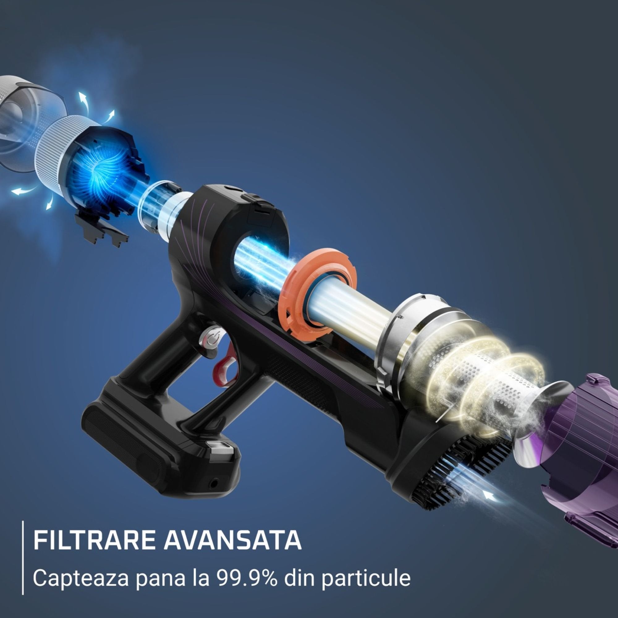 Aspirador Escoba Rowenta Rh2048wo X-Force Flex 9.60