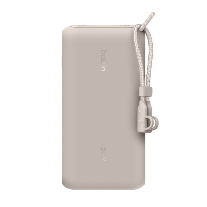Belkin 20k Pd20w Power Bank With Display Sand