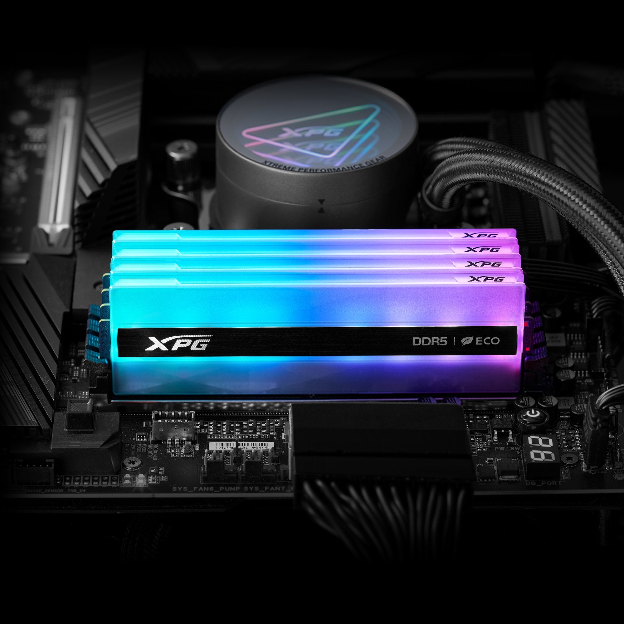 EAN 4711085948960 - XPG LANCER RGB DDR5 módulo de memoria 16 GB 1 x 16 GB 288-pin DIMM ECC imagen 5