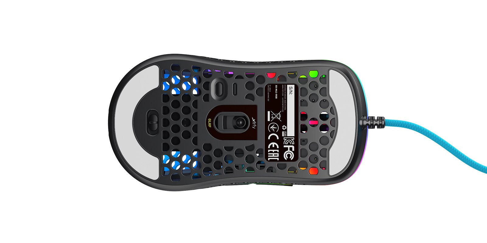 Xtrfy M42 Ratón Ambidextro Usb Tipo A Óptico 16000 Dpi