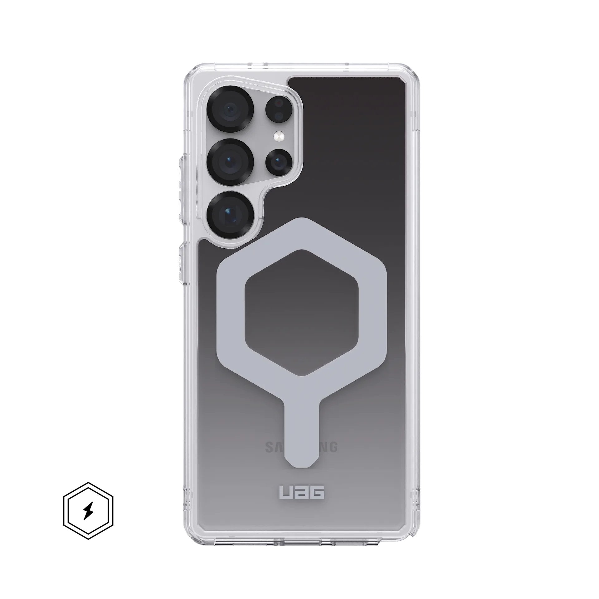 Uag Funda Plyo Pro En Color Negro Claro Degradado Samsung Galaxy S25 Ultra