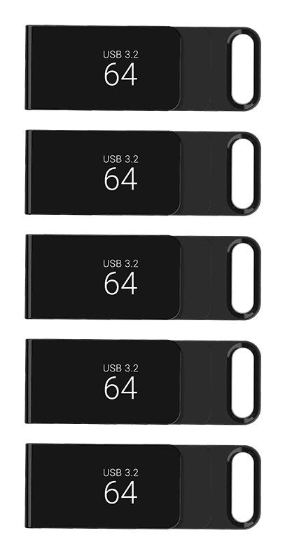 Usb-Mick 64gb Pny Elite Usb 3.2 Type-C 5-Pack Retail