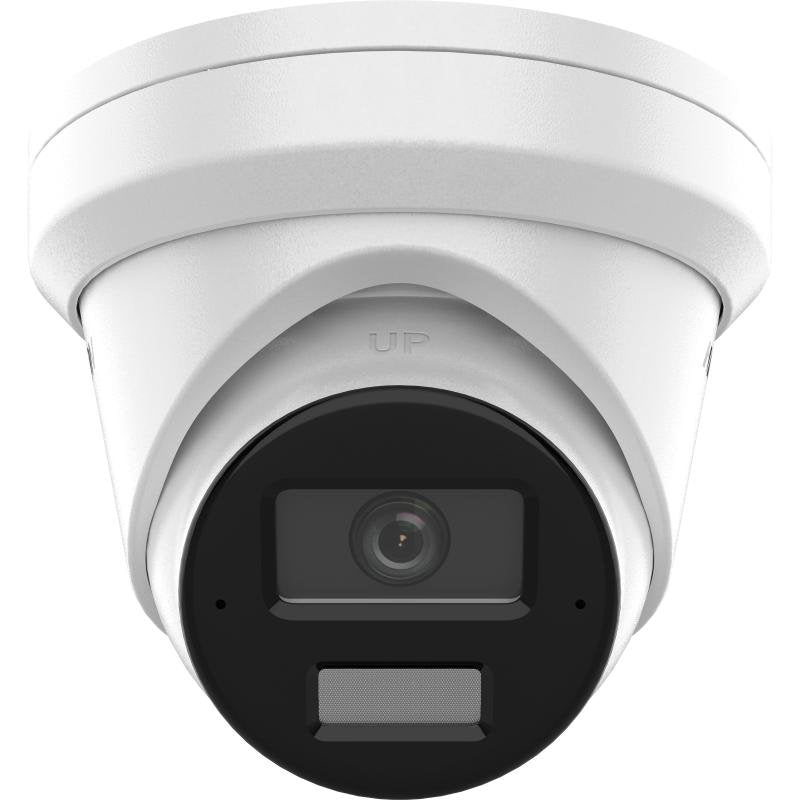 Hikvision Ds-2cd2343g2-Li(2.8mm) Cámara De Red Tipo Turret De 4 Mp Con Acusense Y Luz Híbrida Inteligente Fija