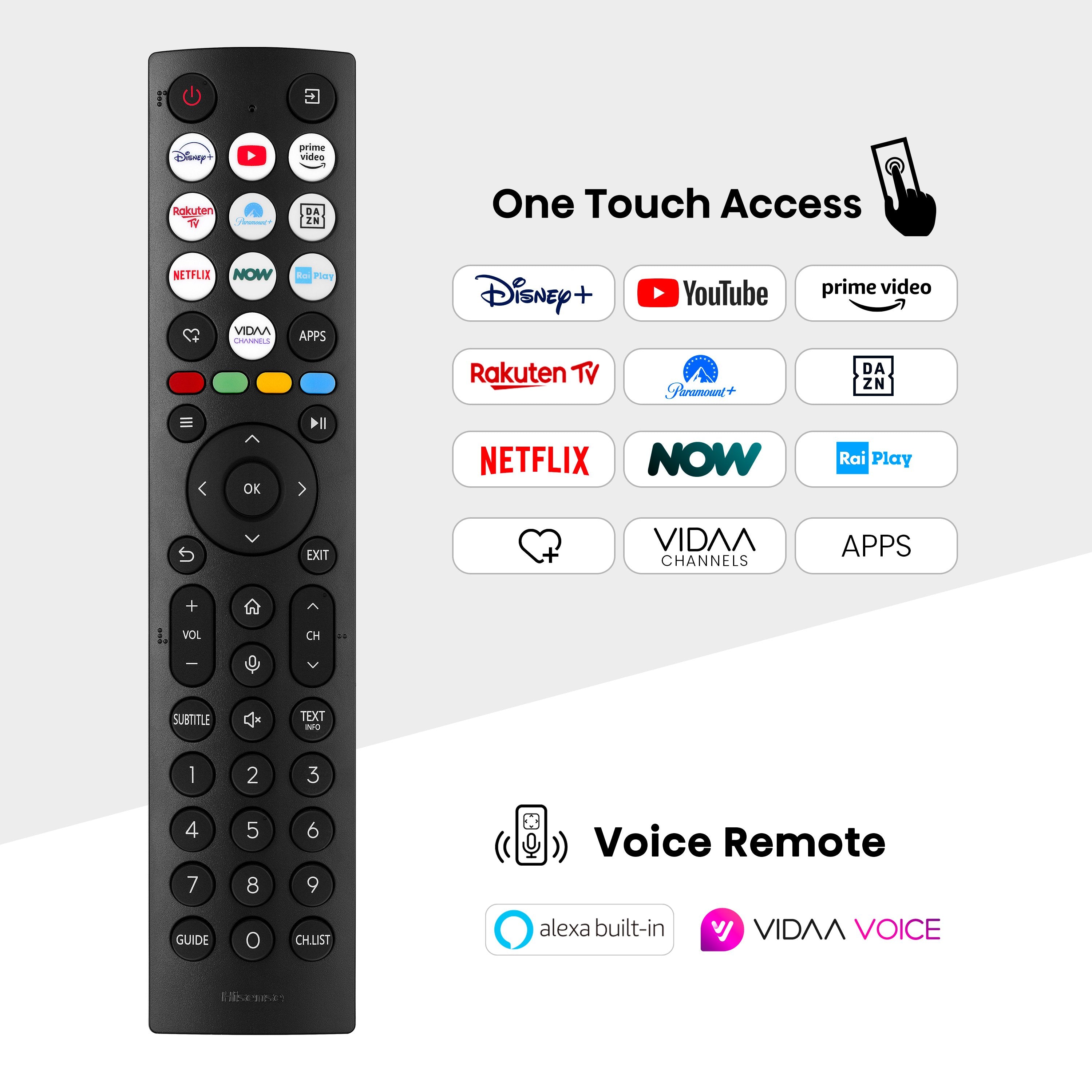 EAN 6942351402345 - Hisense 43E7NQ 109,2 cm (43") 4K Ultra HD Smart TV Wifi Negro imagen 14