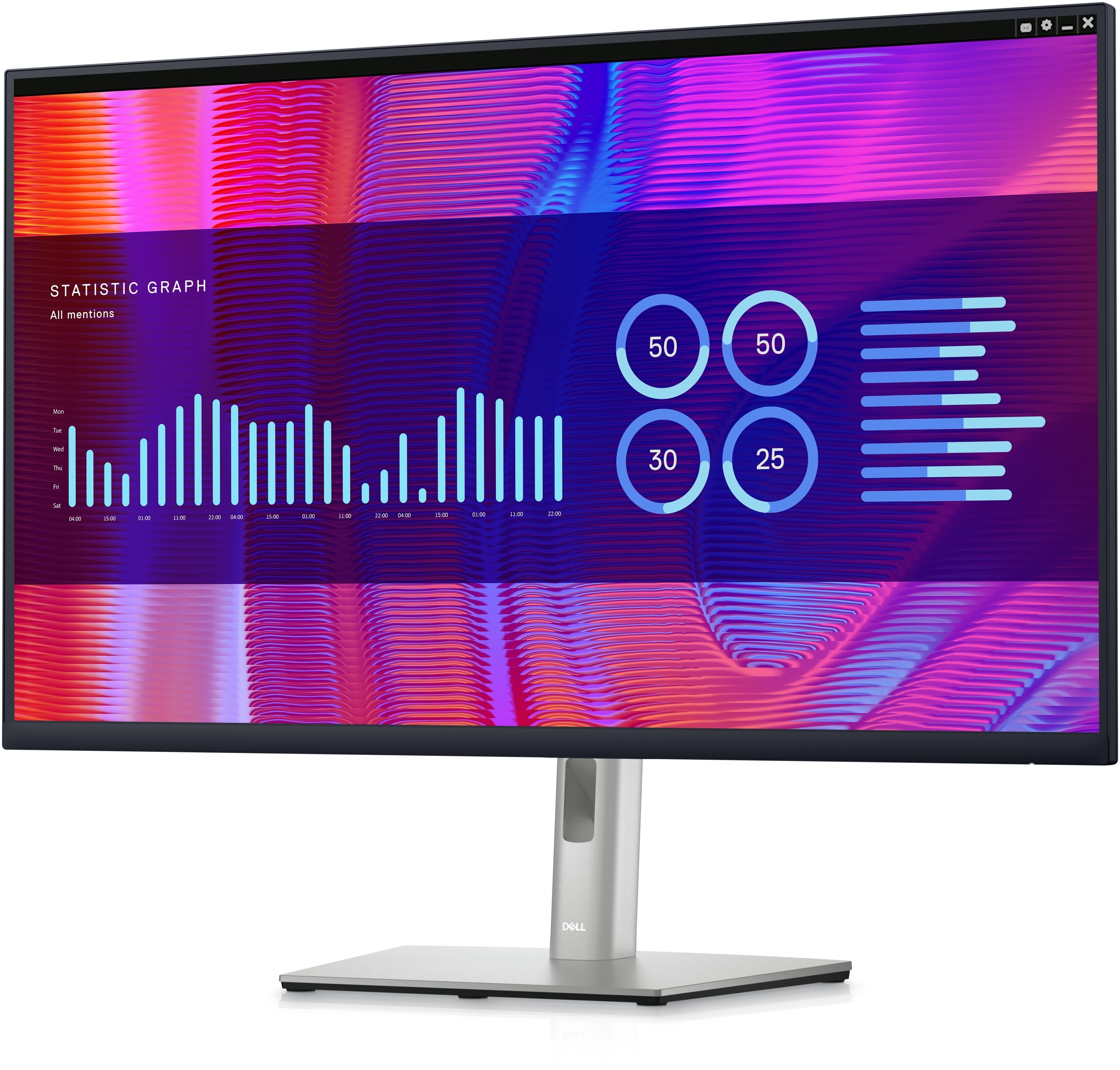 EAN 0884116417941 - DELL P Series P3223DE LED display 80 cm (31.5") 2560 x 1440 Pixeles Quad HD LCD Negro imagen 3