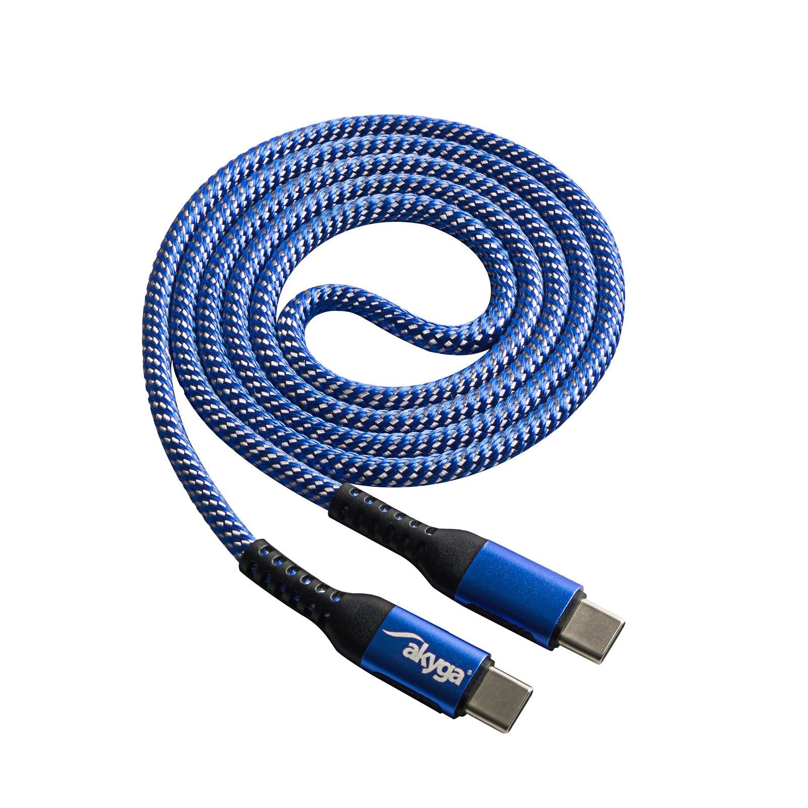 Akyga Cable Usb Ak-Usb-37 Usb Tipo C M Usb Tipo C M Ver. 2.0 100w 1.0m