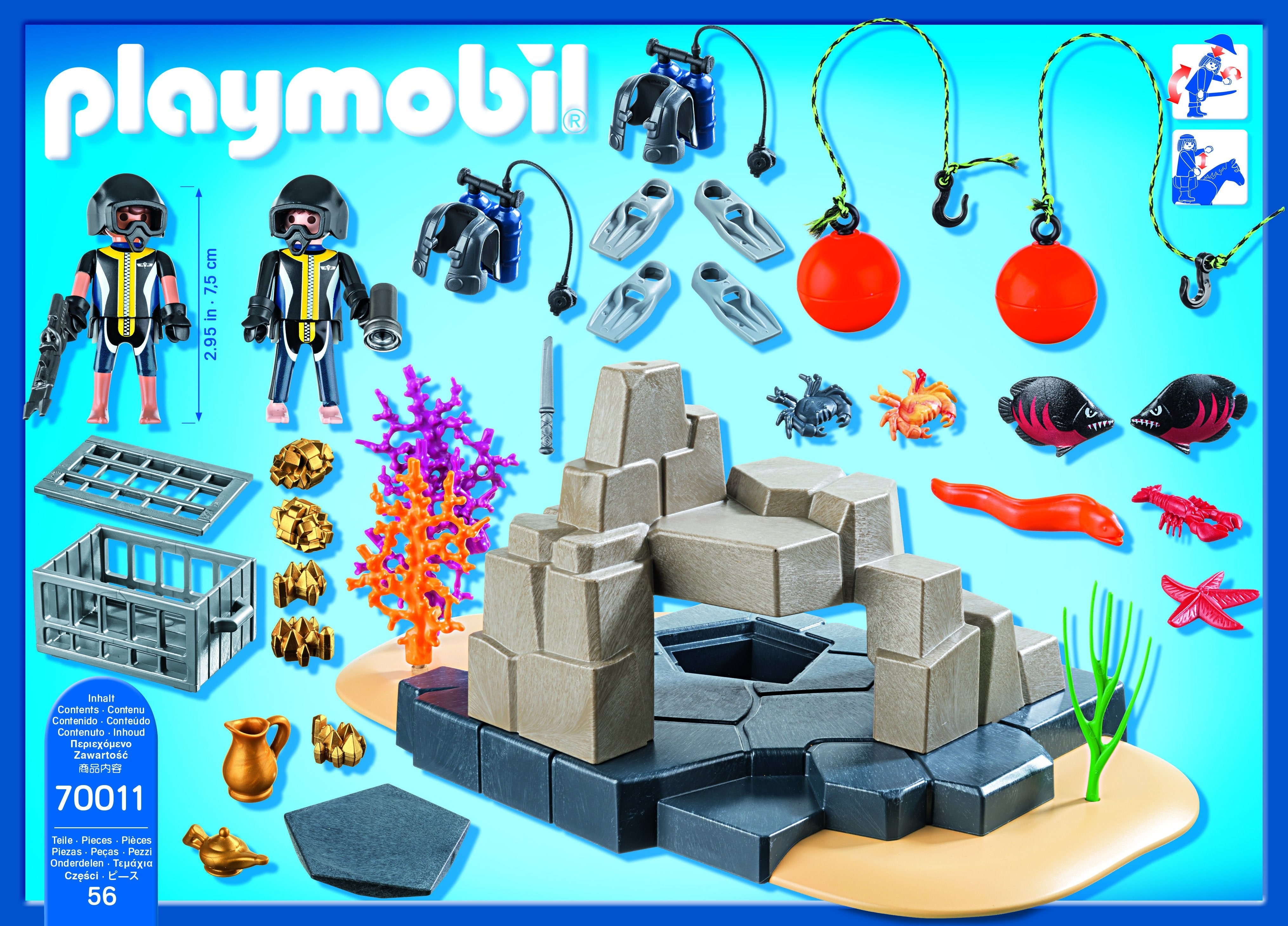 Playmobil Fuerzas Especiales Superset Unidad De Buceo
