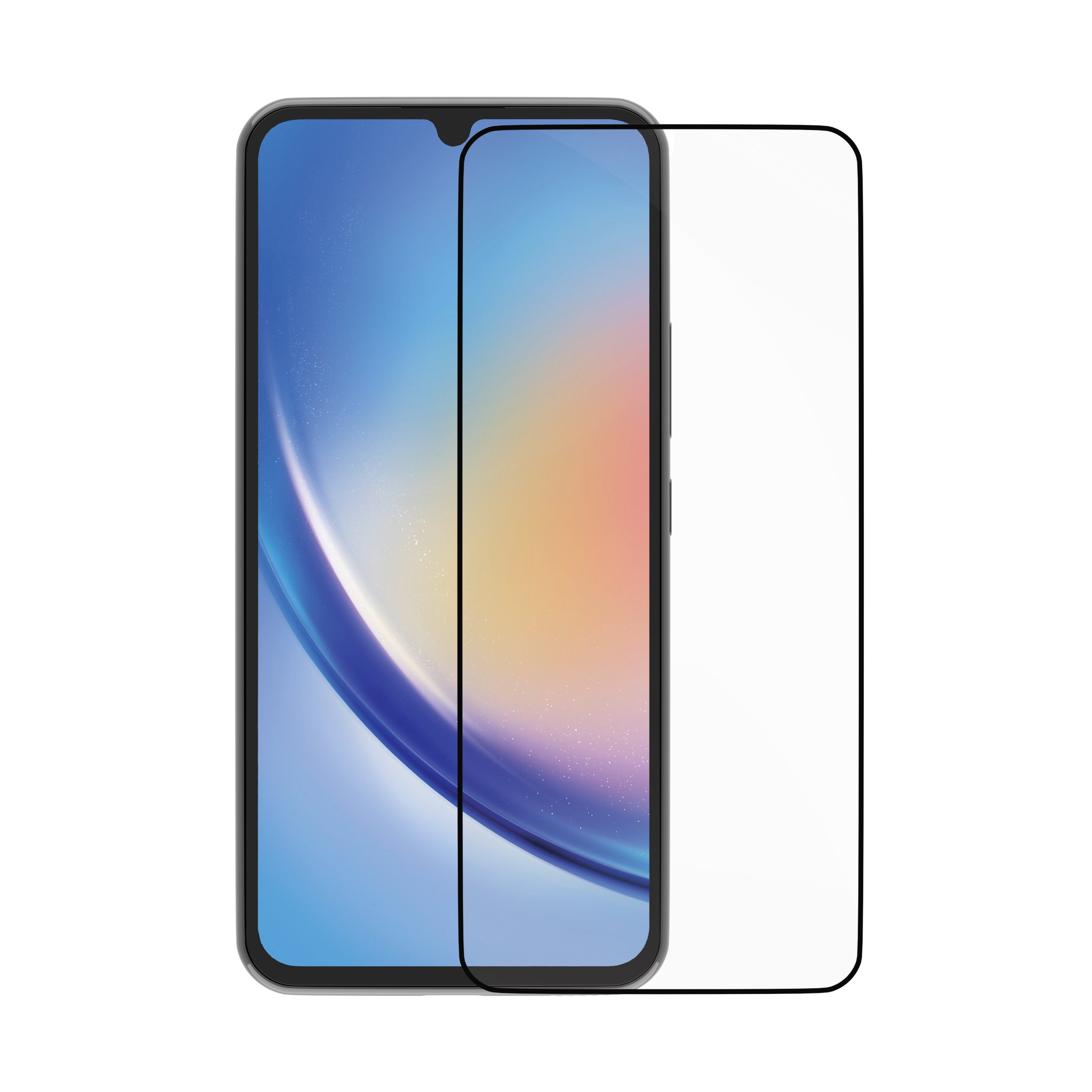 Eco-Shield Samsung Galaxy A34  Black Edge