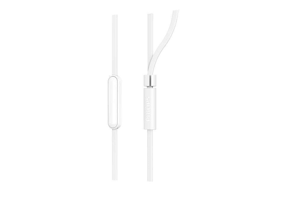 Philips Tae1105wt / 00 Auriculares Inear, Blancos