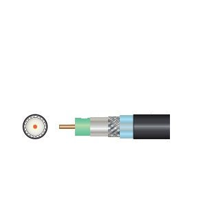 Televes Koaxcable 100m Spule Sk2003plus Uv-Bestndig Halogenfrei Flammwidrig Sw