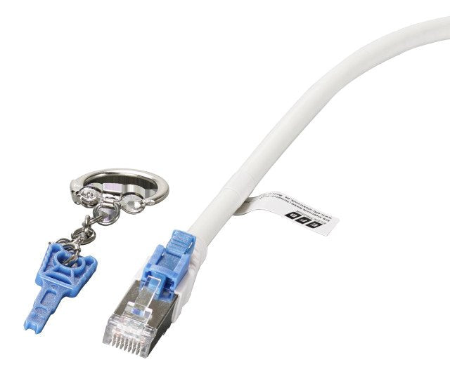 Efb Rj45 Cable De Red Cat.6a S Ftp Lszh Bc Awg26 Abschliebar Wei 1m