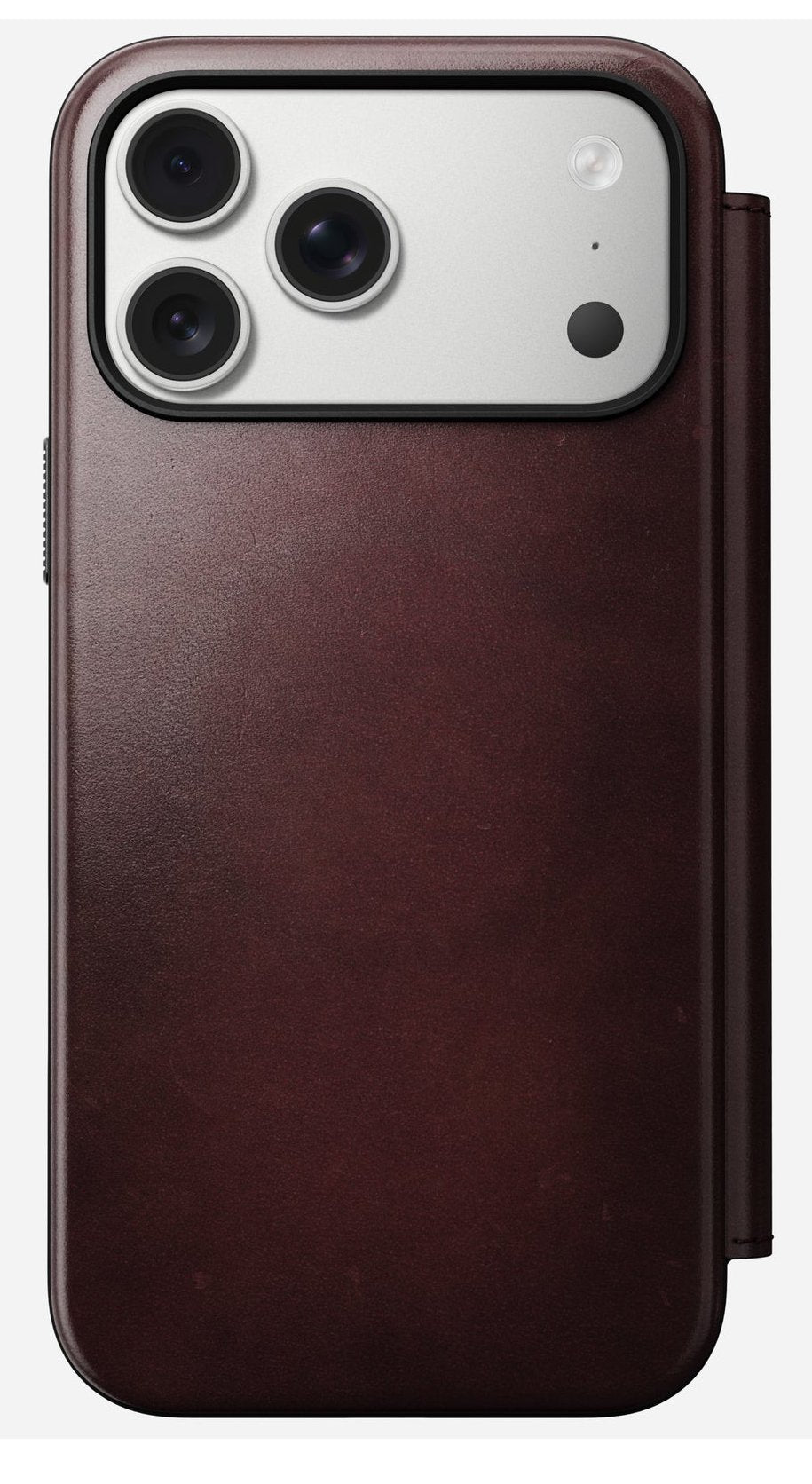 Nomad Modern Leather Folio Iphone 17 Pro Max Burgundy H.