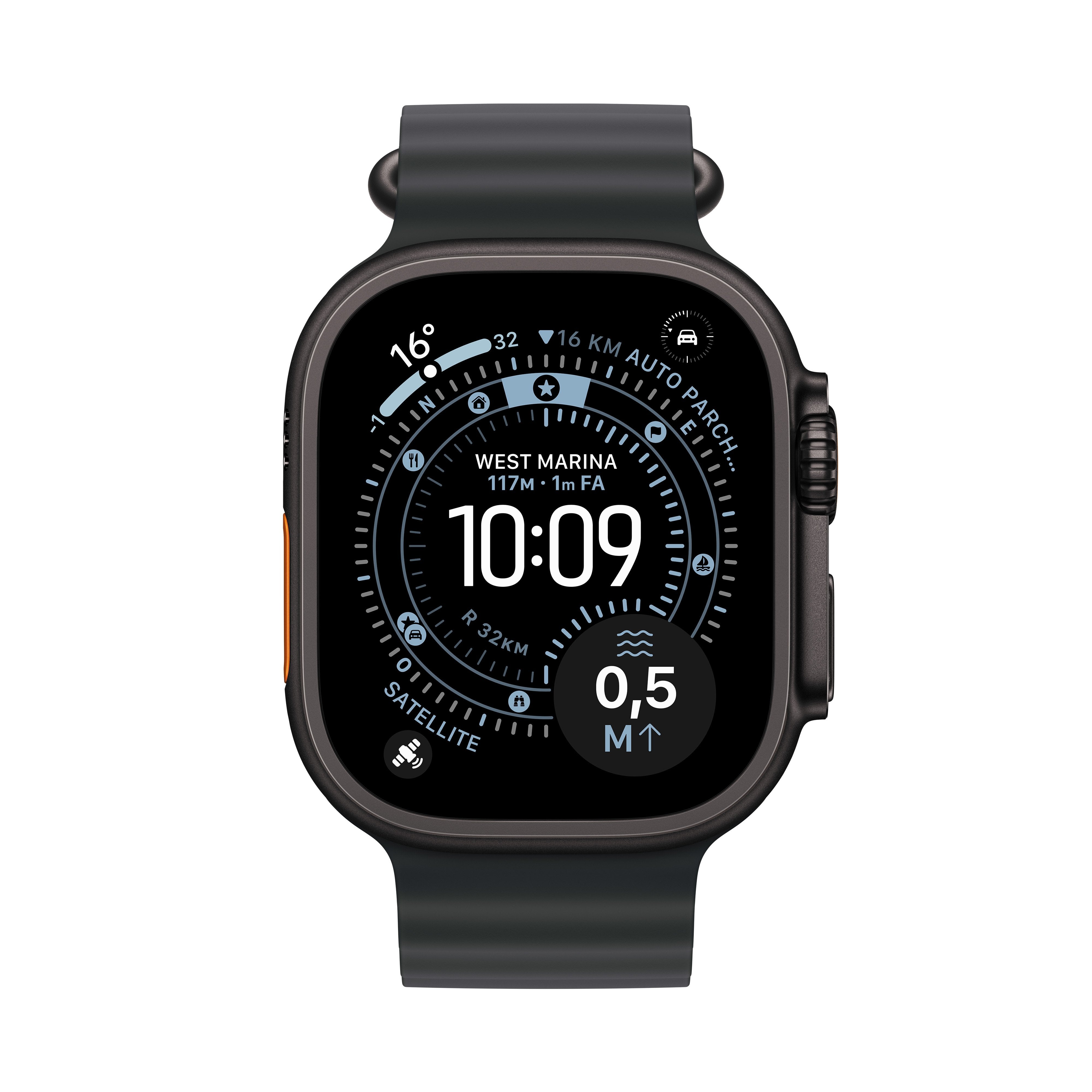 EAN 195950610000 - Apple Watch Ultra 3 OLED 49 mm Digital 422 x 514 Pixeles Pantalla táctil 5G Negro Wifi GPS (satélite) imagen 2