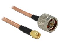 Delock Cable De Antena N Macho > Sma Macho Rg-142 400 Mm Low Loss