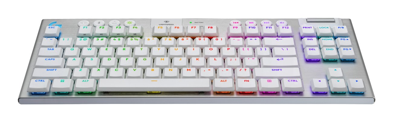Logitech G915 X Lightspeed Tkl Wireless Gaming Keyboard Blanco (De)