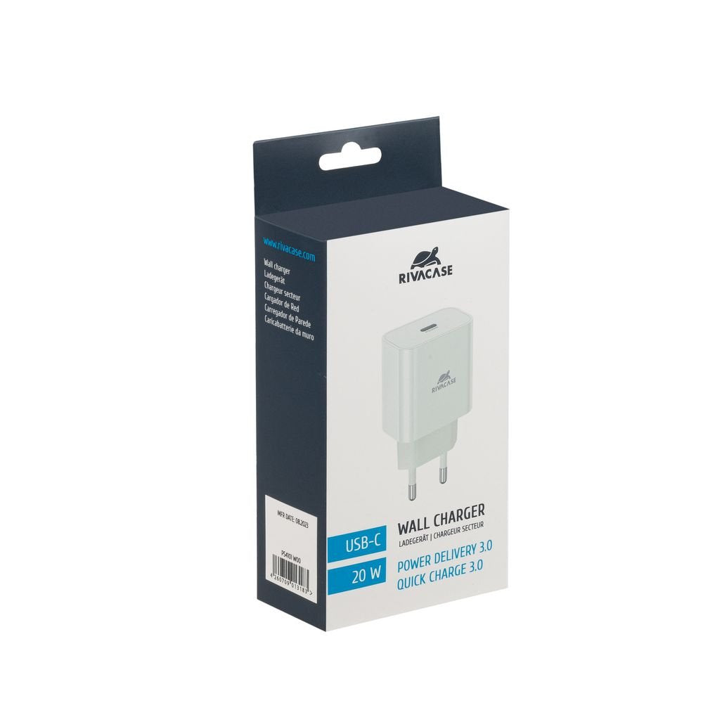 Mobile Charger Wall/White Ps4101 Wd4 Rivacase
