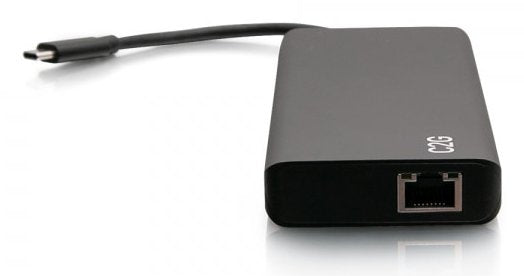 C2g Docking Station Con Doble Pantalla Usb-C® 9 En 1, Hdmi®, Ethernet, Usb, Audio De 3,5 Mm Y Alimentación De Hasta 60 W - 4k 30hz [Compatible Taa]