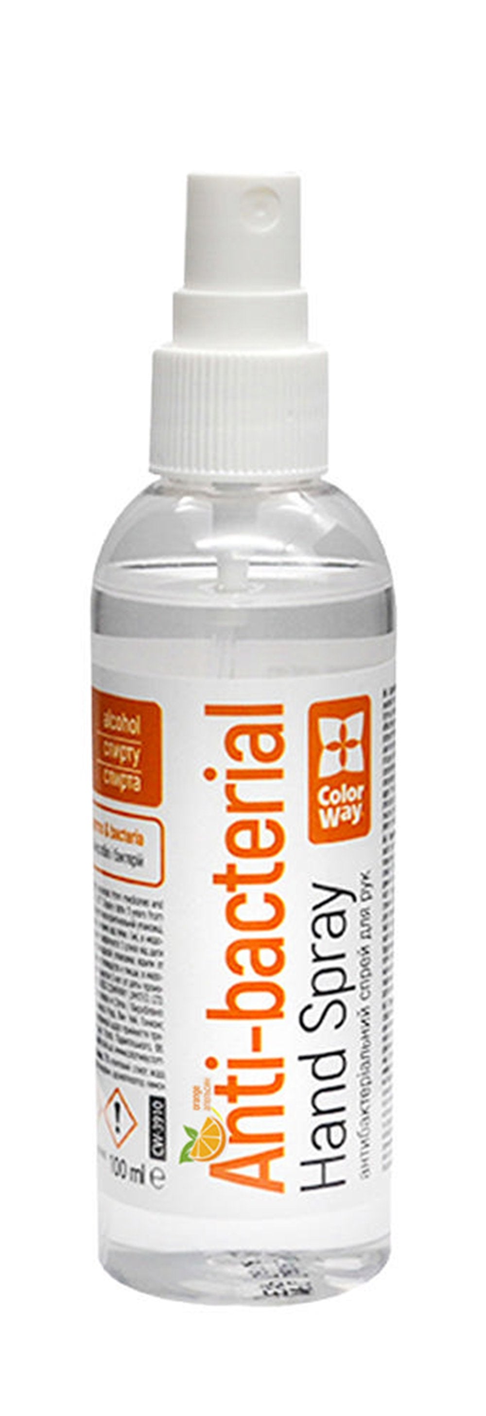 Colorway Alcohol Hand Sanitizer 100 Ml (Orange)