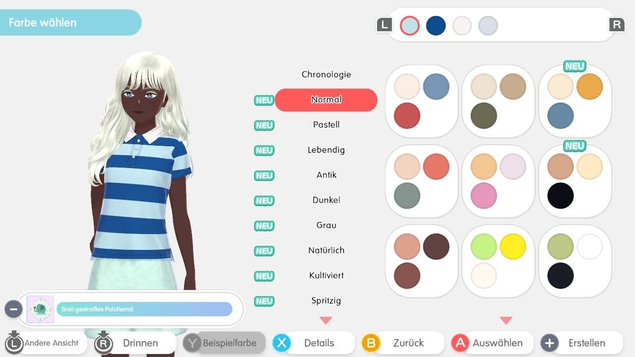 Nintendo Fashion Dreamer, Juego De Nintendo Switch