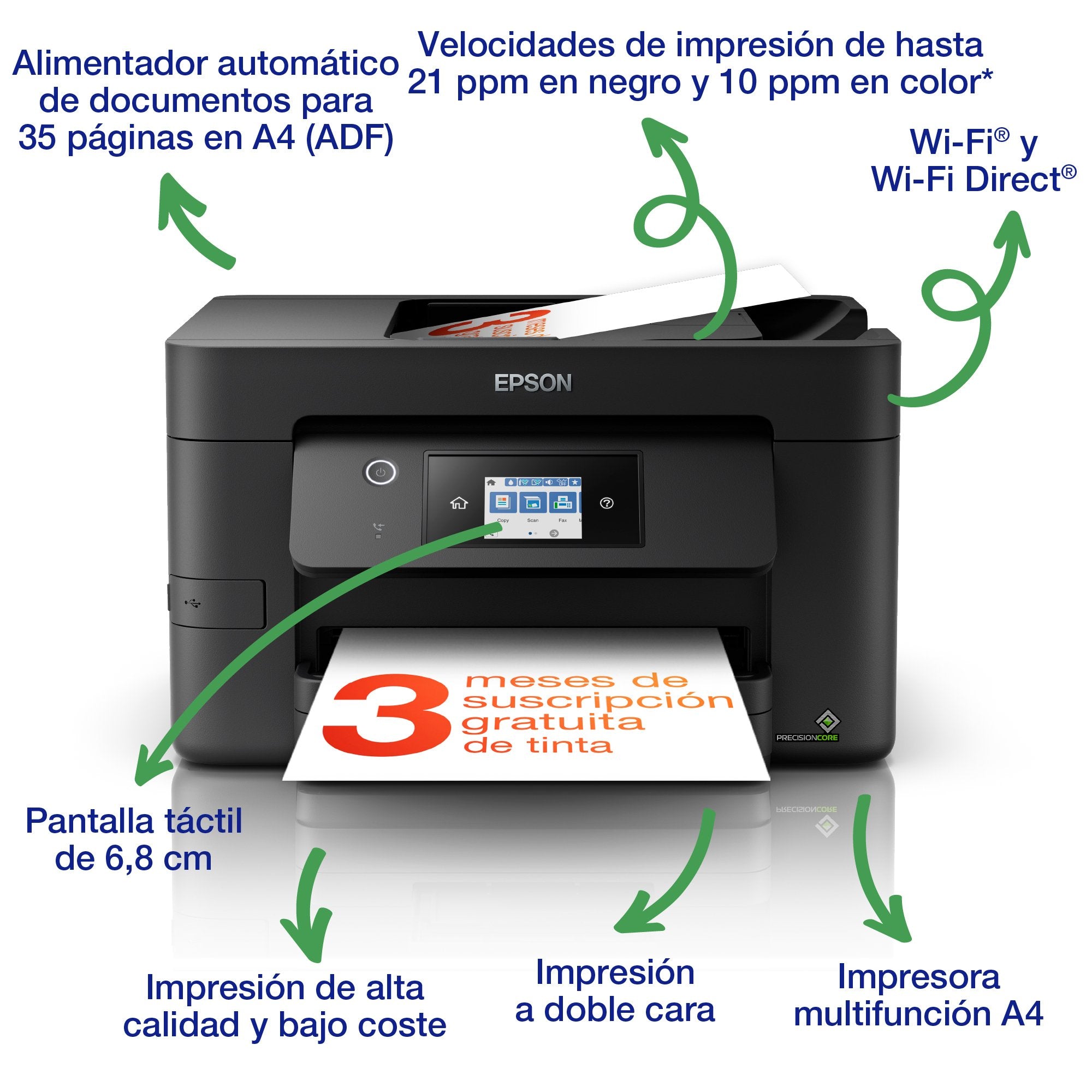 EAN 8715946679785 - Epson WorkForce Pro WF-3820DWF imagen 8