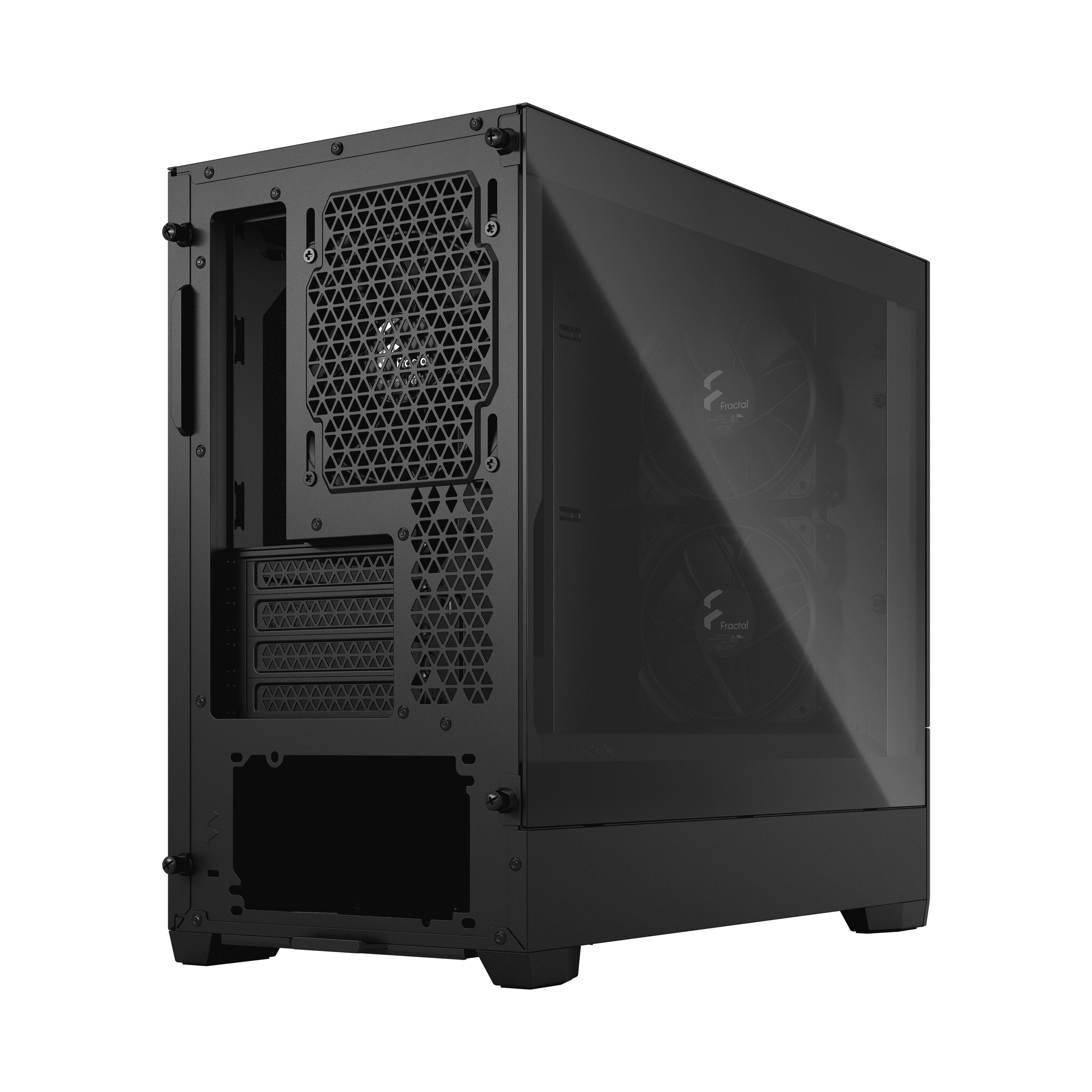 Caja Pc Fractal Design Pop Mini Silent Black Tg Clear Tint, Tower-Gehäuse Fd-C-Pos1m-02