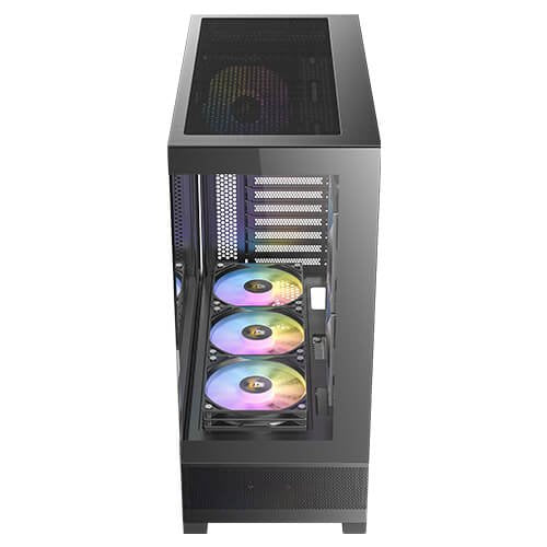 Caja Pc Semitorre Atx Cx700 Rgb Elite Negro Antec Int:2x3.5,2x2.5/ 1xusb3.0, 1xusb3.2 Tipo C/ Audio In/Out/ Panel De Cristal Templado