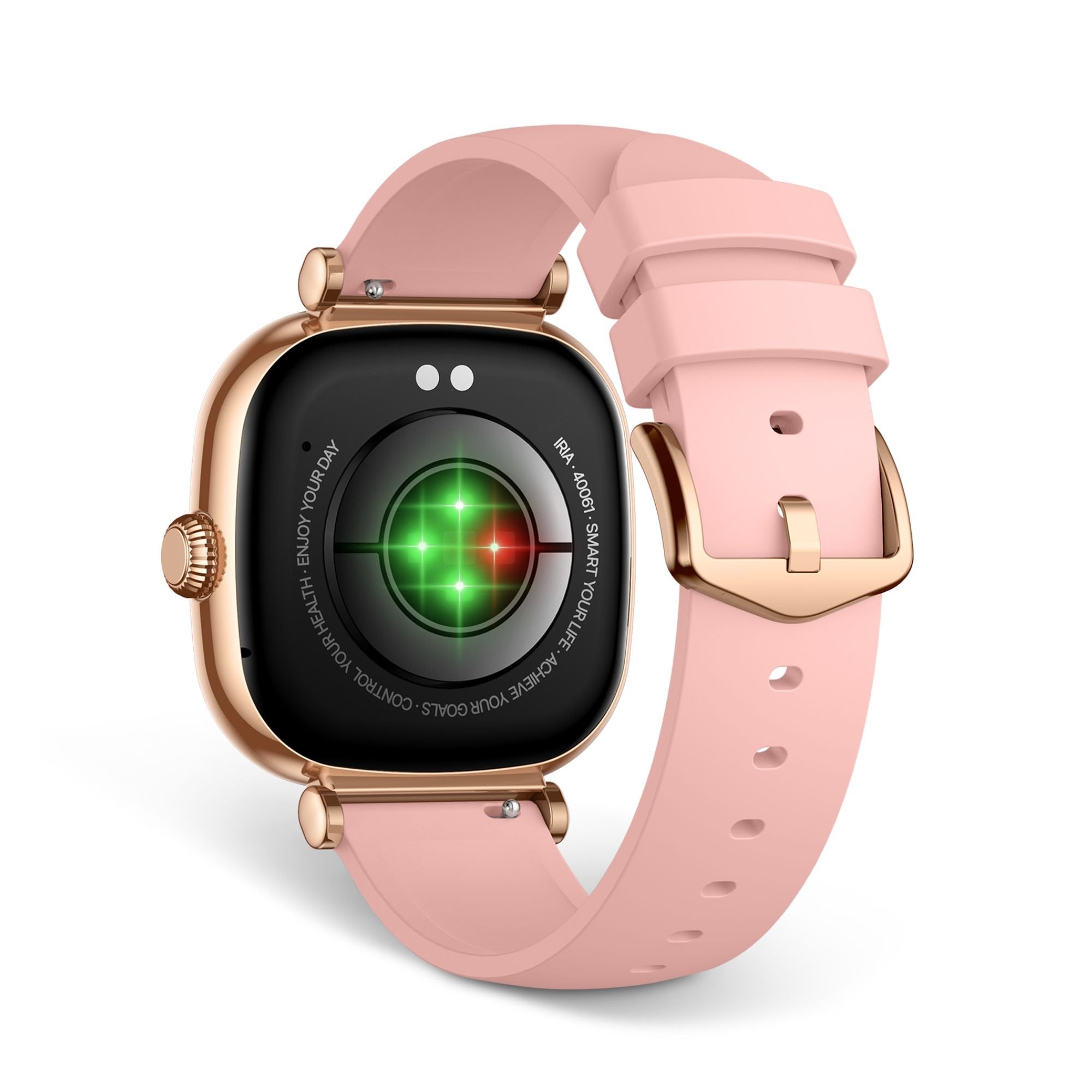 Ksix Iria Rosa Smartwatch 1.7" 2 Correas (Metal + Silicona)