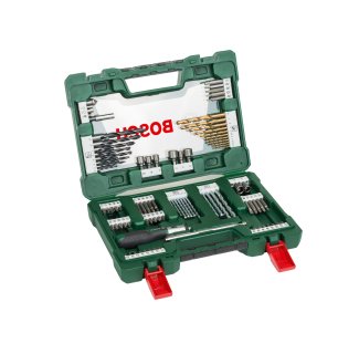 Juego De Brocas Y Brocas Bosch V-Line Tin, 91 Piezas