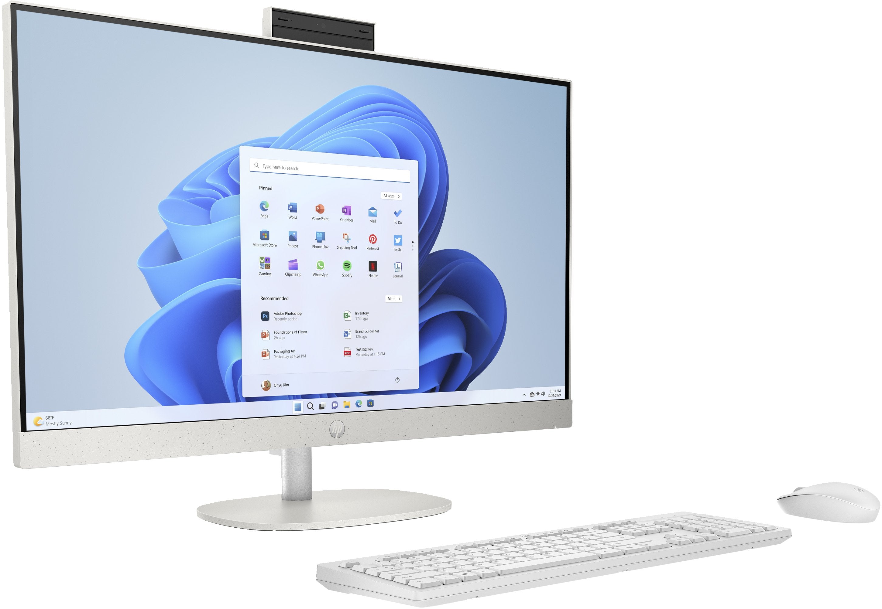 EAN 197497758795 - HP 27-cr0027ns AMD Ryzen™ 5 7520U 68,6 cm (27") 1920 x 1080 Pixeles PC todo en uno 16 GB LPDDR5-SDRAM 512  imagen 16