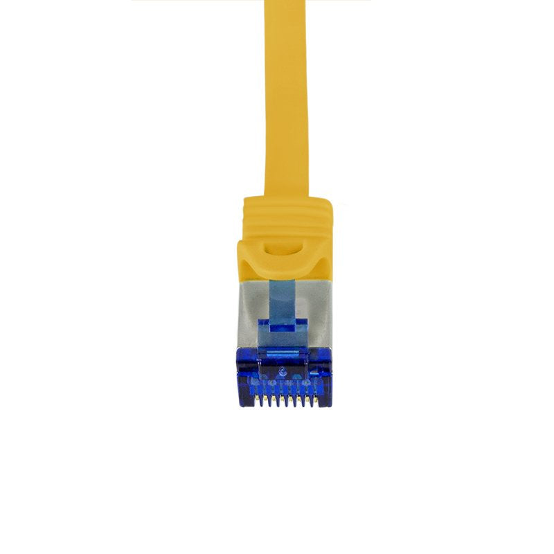 Logilink Cable De Red Ultraflex, Cat.6a, S Ftp, Amarillo, 0,5 M