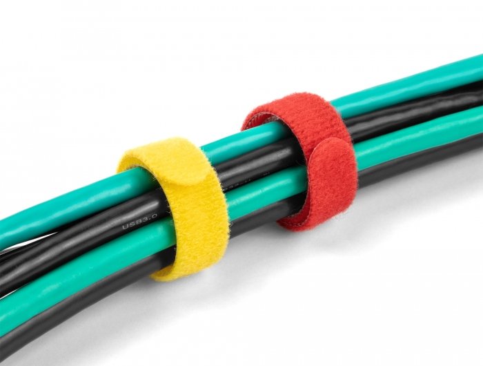 Klett-Cablebinder L 150 X B 12 Mm Farbig Set 10 Stück