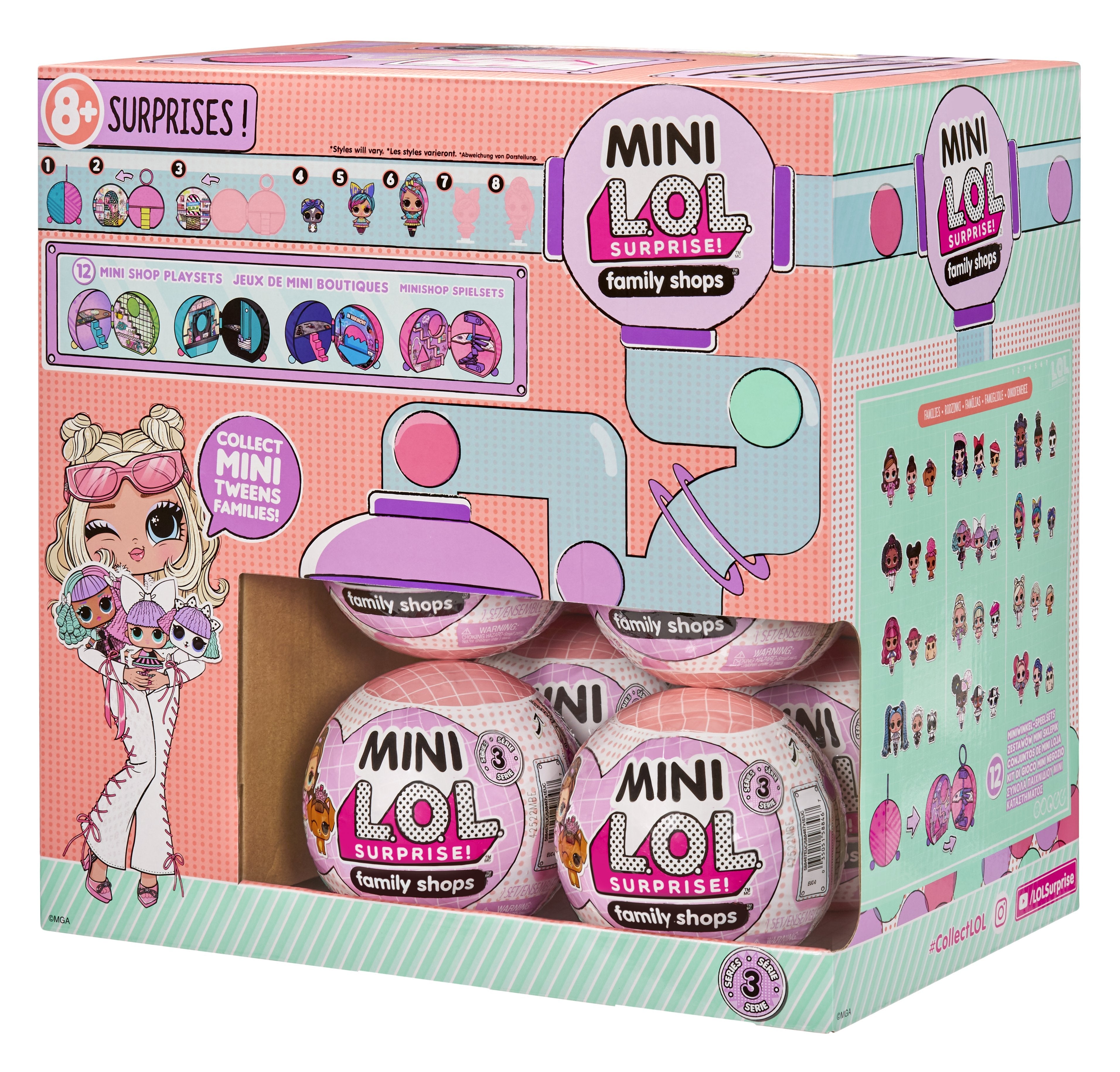 Mga Entertainment L.Ol Surprise Mini Family Collection Series 3