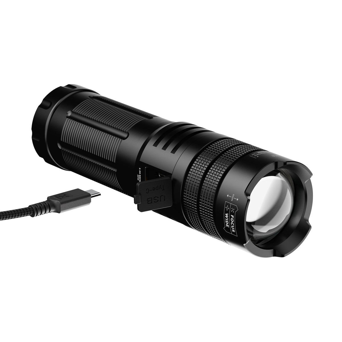 Xtorm Taschenlampe-Powerbank 10.500mah Schwarz