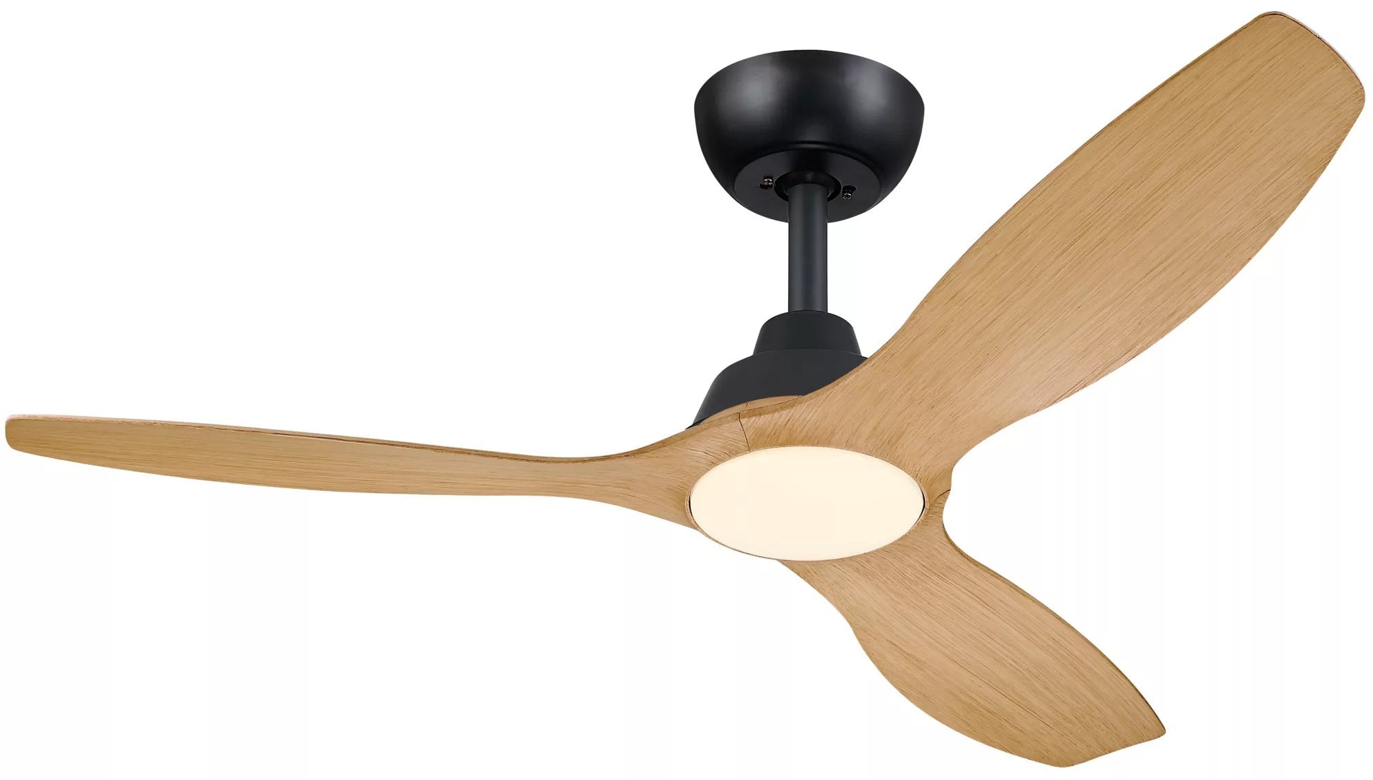 Ventilador De Techo Philips Olas 32+24w Plafon Led 30-43-65k Mando A Distancia Negro 3 Aspas Madera