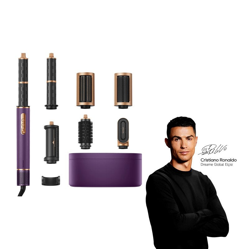 EAN 6978515253546 - Dreame Air Style Pro Kit de peluquería Caliente Púrpura 1300 W 2,8 m imagen 1