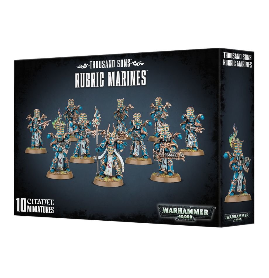 40k - Thousand Sons Marines Rubric