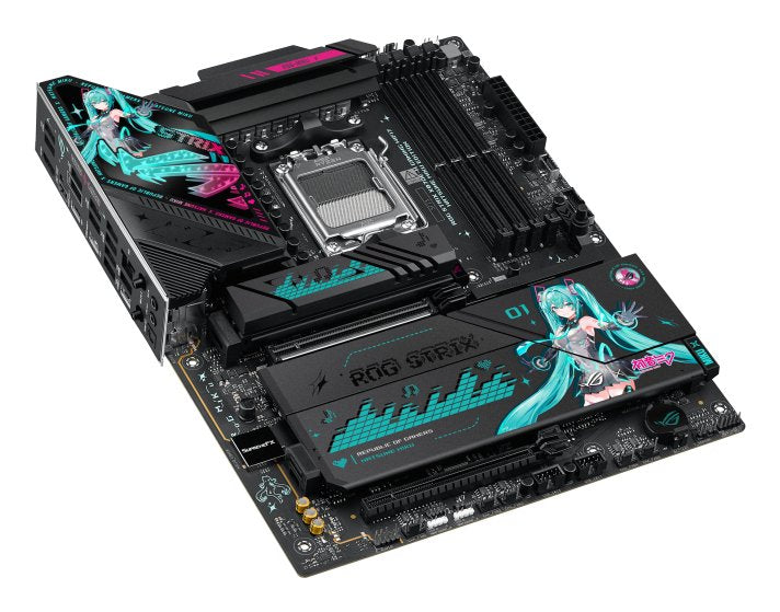 Asus Rog Strix X870e-H Gaming Hatsune Miku Edition (Negro) 90mb1ma0-M0eay0