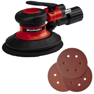 Lijadora Einhell Tc-Pe 150 Excéntrica 10500 Rpm Negro, Rojo